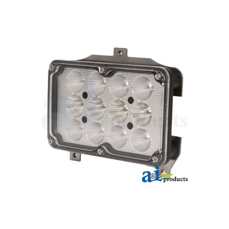 A & I Products Work Lamp, LED, Flood / Spot Combo, Hi / Low, Rectangle 0" x0" x0" A-WL1375